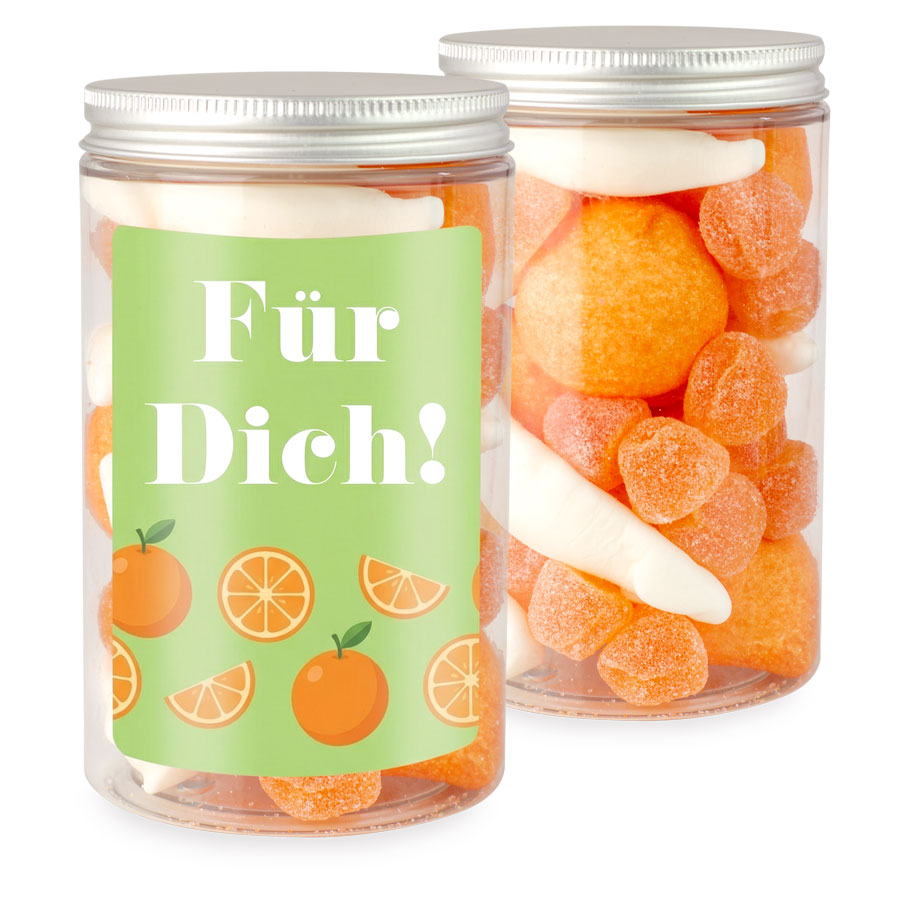 Naschdose M orange