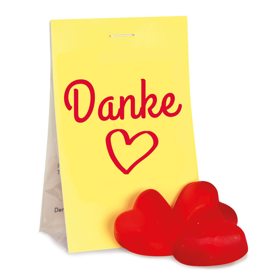Naschtasche Süße Herzen