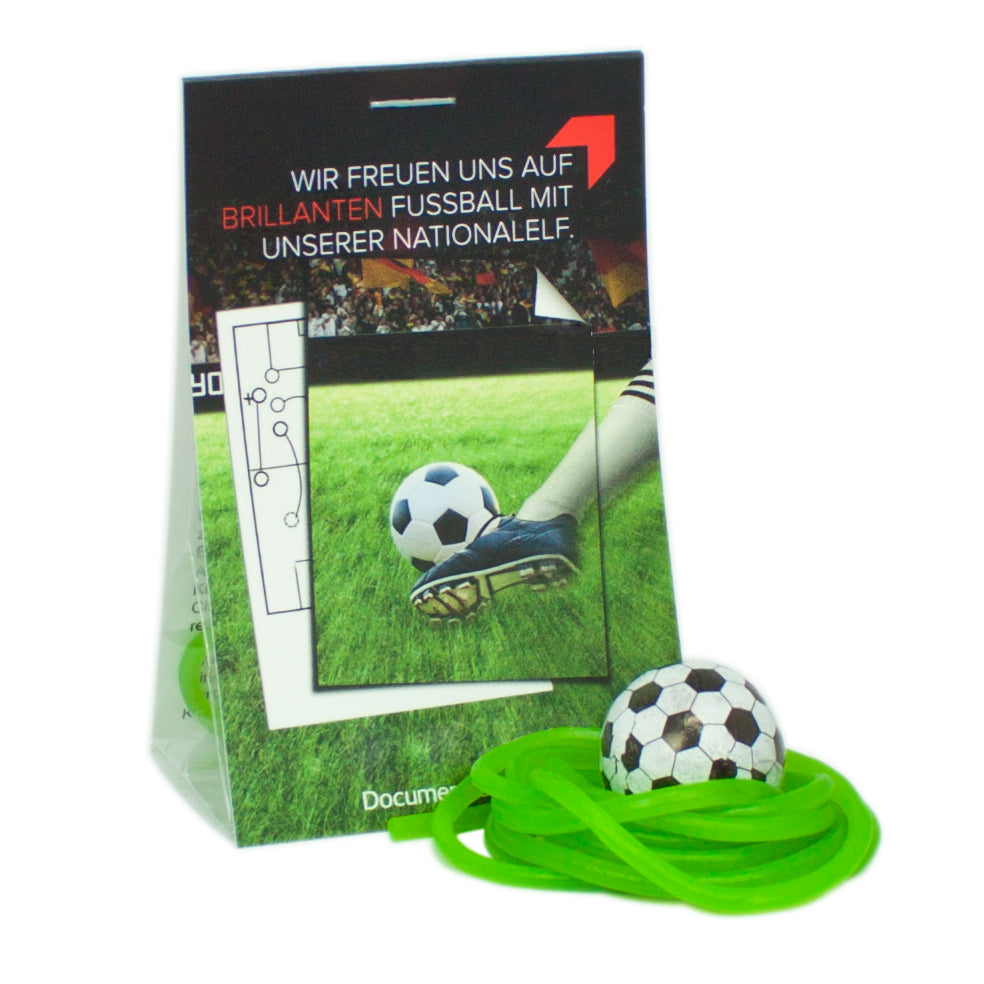 Naschtasche Essbarer Fußballrasen