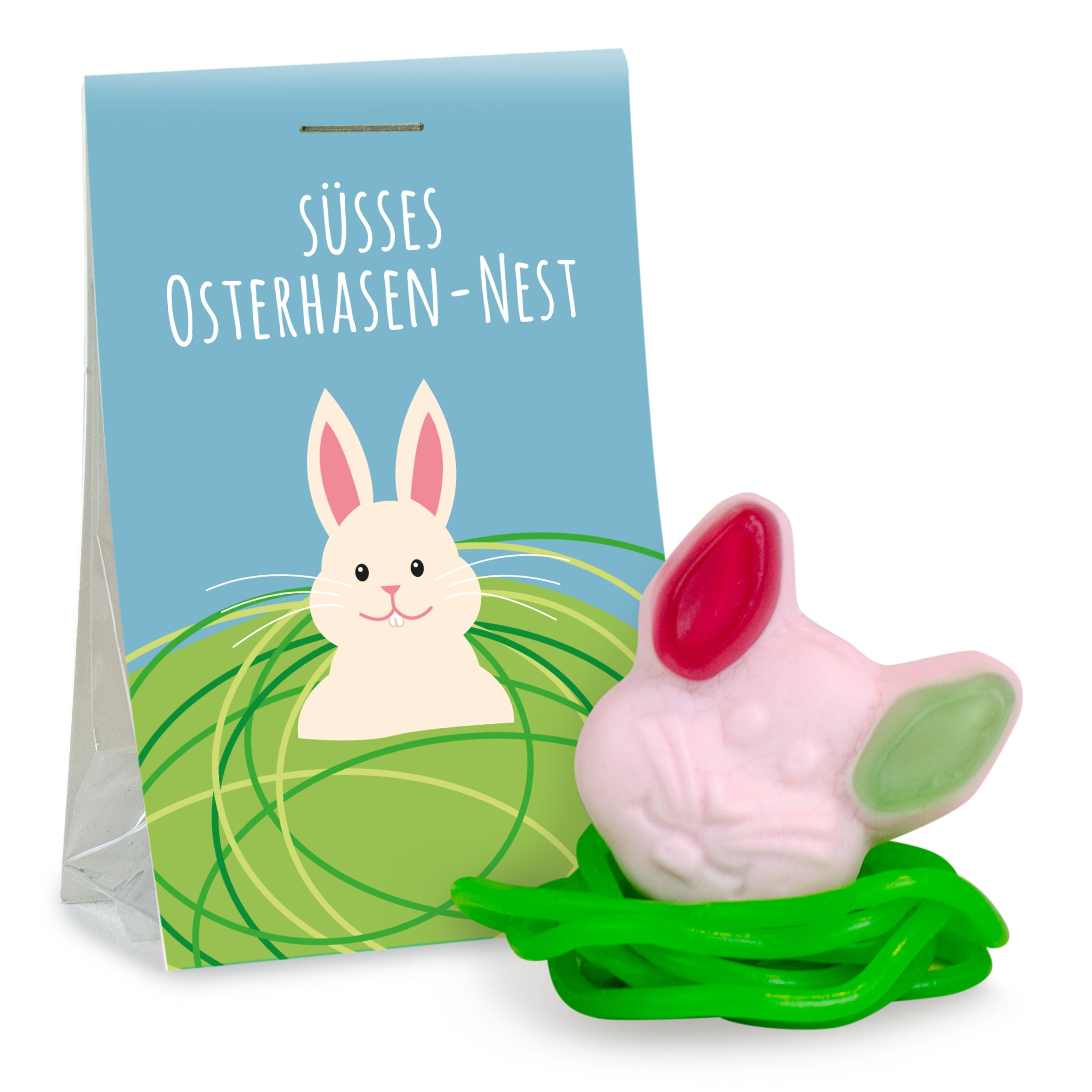 Naschtaschen Essbares Hasen- Nest
